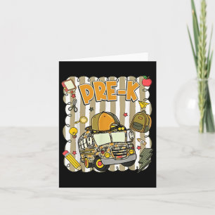 Groovy School Bus Camouflage vor K zurück zu Schul Karte