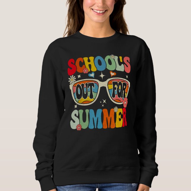 Groovy School s Out For Summer Sweatshirt (Vorderseite)