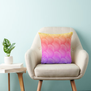 GROOVY SEVENTIES RETRO PATTERN KISSEN
