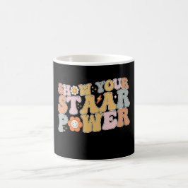 Groovy Show your STAAR Power Test Day Kaffeetasse