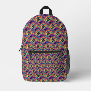 Groovy Snowboarding Backpack Bedruckter Rucksack