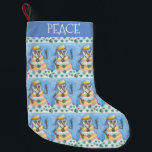GROOVY SNOWMAN, FRIEDENSSIGN, HIPPIES LIEBE GEFÄRB KLEINER WEIHNACHTSSTRUMPF<br><div class="desc">DAS WAREN DIE TAGE DES POWERS DER BLUME,  DIE KRAWATTE WAR IN UND DER FRIEDENSZEICHEN REGIERTE. HINZUFÜGEN SIE EINE KLEINE LIEBE MIT DIESEM GROSSEN SNOWMAN STRUMPF *Anpassen... ..suchen Sie nach passenden Elementen Susan Brack Designs</div>