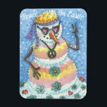 GROOVY SNOWMAN "WELTFRIEDEN" CHRISTMAS MAGNET<br><div class="desc">DAS WAREN DIE TAGE DES POWERS DER BLUME,  DIE KRAWATTE WAR IN UND DER FRIEDENSZEICHEN. HINZUFÜGEN SIE EINE KLEINE LIEBE MIT DIESEM GROOVY SNOWMAN "WELTFRIEDEN" MAGNET Rectangle *Anpassen... ..suchen Sie nach passenden Elementen Susan Brack Design</div>