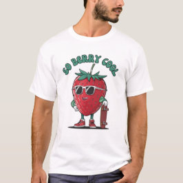 Groovy So Berry Cool Frucht Lover Strawberry T-Shirt
