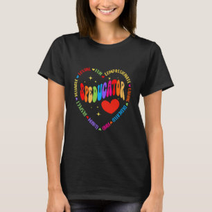 Groovy SPED-Lehrer Speducator Crew Sonderpädagogik T-Shirt