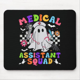 Groovy Spooky Medical Istant Squad Niedlich Hallow Mousepad