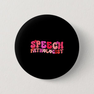 Groovy Sprachpathologe Sprachtherapie  Button