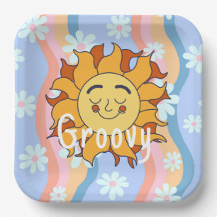 Groovy Summer Pappteller