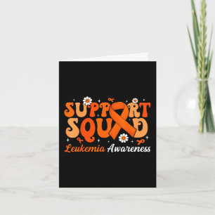 Groovy Support Squad Leukämie-Bewusstseinsmonat Vi Karte