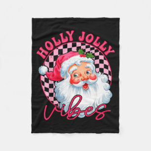 Groovy süßer Weihnachtsmann Weihnachtsstimmung Xma Fleecedecke