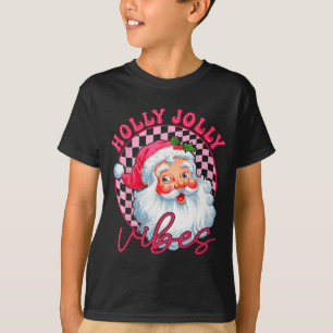 Groovy süßer Weihnachtsmann Weihnachtsstimmung Xma T-Shirt