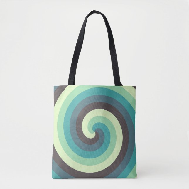 Groovy Swirl Tasche (Vorderseite)