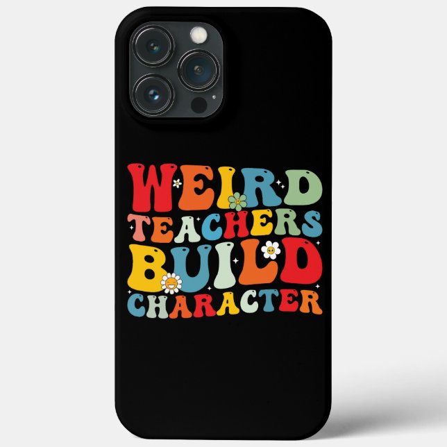 Groovy Teacher Build-Charakter Case-Mate iPhone Hülle (Rückseite)