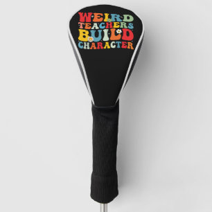 Groovy Teacher Build-Charakter Golf Headcover