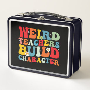 Groovy Teacher Build-Charakter Metall Brotdose