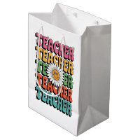Groovy Teacher Niedlich Daisy Blume Retro Back Sch