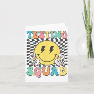 Groovy Test Day Testing Squad Motivationslehrer S Karte