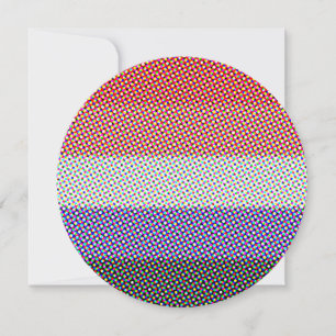 Groovy Trippy Abstract Cupioromantische Pride-Flag