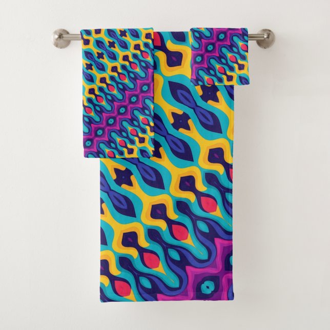 Groovy Tropic Echo Badhandtuch Set (Insitu)