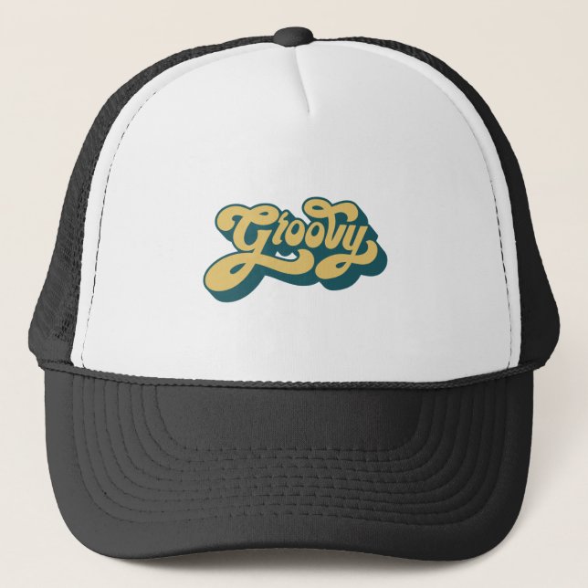 Groovy Truckerkappe (Vorderseite)