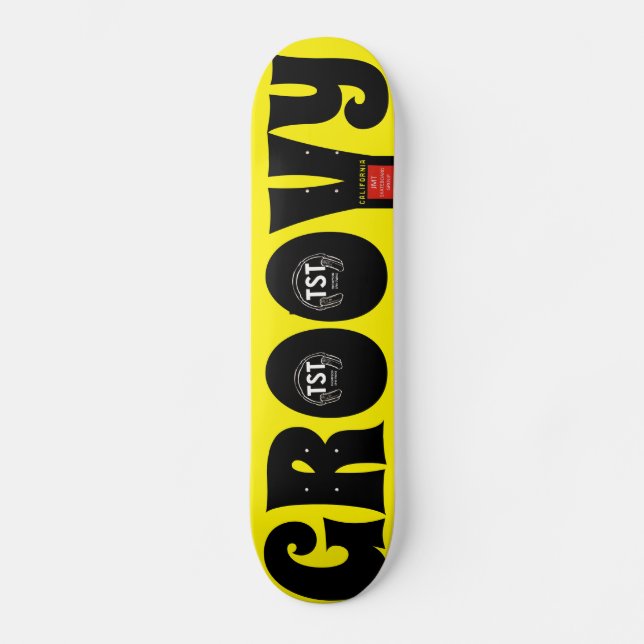 GROOVY    / TST   Skateboard (Vorderseite)