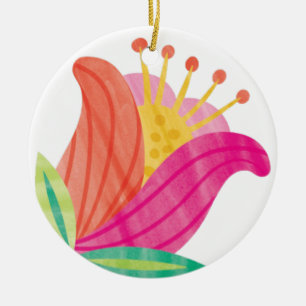 GROOVY TULIP KERAMIK ORNAMENT