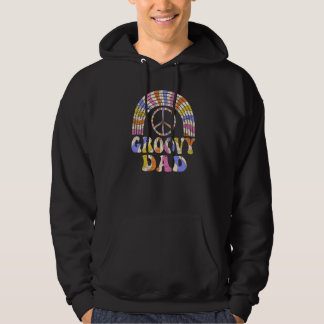 Groovy Vater 70er Ästhetische Nostalgie 1970er Ret Hoodie