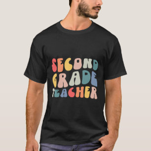 Groovy Vintager Lehrer der zweiten Klasse wieder a T-Shirt
