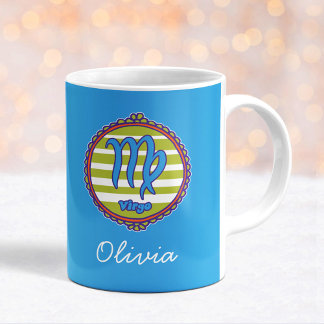 Groovy Virgo Custom Kaffeetasse