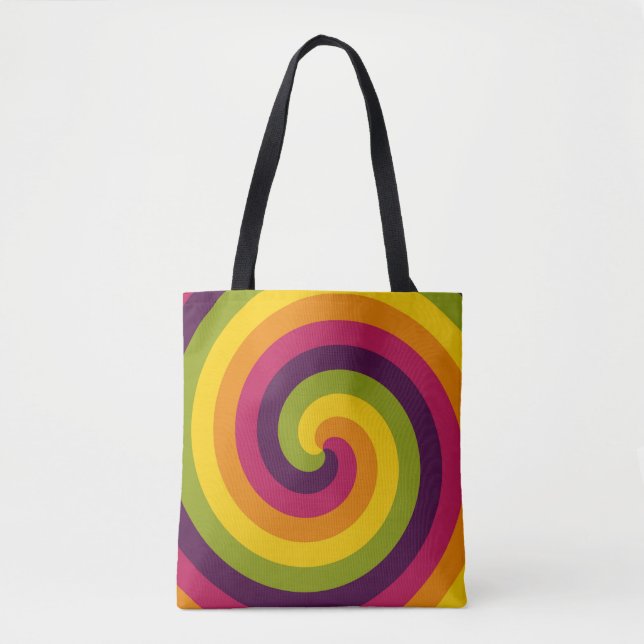 Groovy Vortex Tasche (Vorderseite)