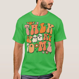 Groovy Vortrag Ghost Vintag Hallowen Co T-Shirt