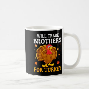 Groovy wird Brüder für Truthahn lustig danken Kaffeetasse