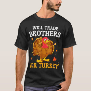 Groovy wird Brüder für Truthahn lustig danken T-Shirt