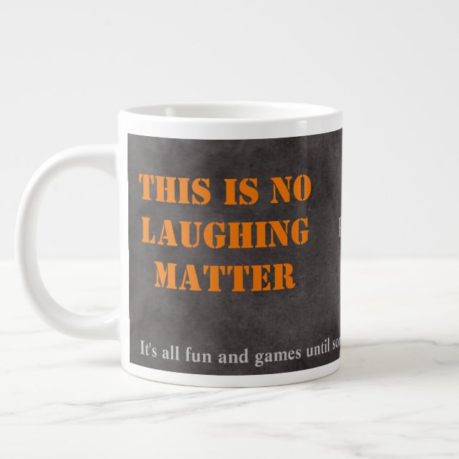 Gros 20 oz Sérieux À propos de ma tasse de café (Gauche)