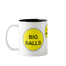 GROS BALLES Mug - Drôle à l'intérieur de la plaisa