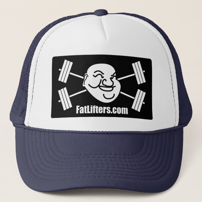 Gros casquette de camionneur de poussoirs (Devant)