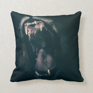 Gros Chats Sauvages Design Jeter Oreiller
