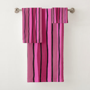 Gros Color Pop Hot Pink et Black Strips