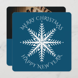 Gros flocon   CARTE de Noël