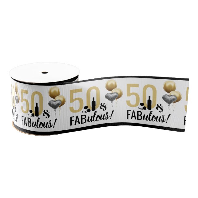 Gros-grain 50 et ruban fabuleux (Bobine)