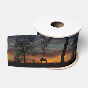 Gros-grain Beau Sunset Sud-Ouest et Ruban Horse