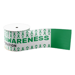 Gros-grain Bile Duct Cancer Sensibilisation Motif Ruban