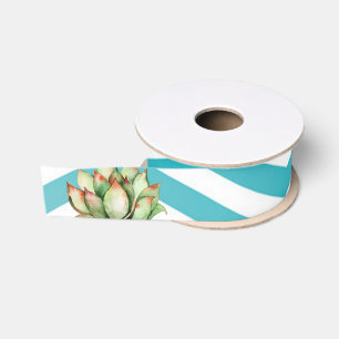 Gros-grain Cactus Succulent de 1,5 po de ruban de Grosgrain B
