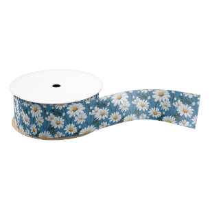 Gros-grain Daisies Ruban Grosgrain