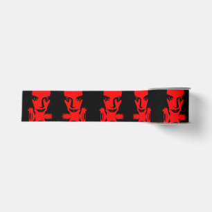 Gros-grain Dame Ruban Visage Rouge