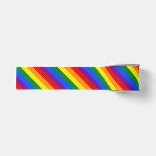Gros-grain L'arc-en-ciel barre le ruban