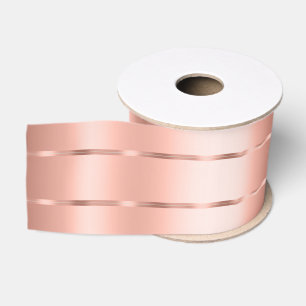 Gros-grain Nœud de ruban rose gold pour Baby Shower