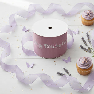 Gros-grain Rouleau de ruban violet lavande   Décoration d'ann