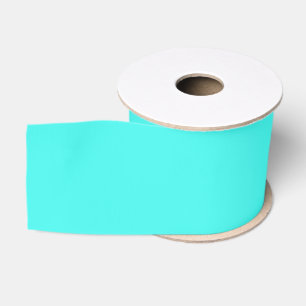 Gros-grain Ruban arrière - plan grosgrain de polka turquoise
