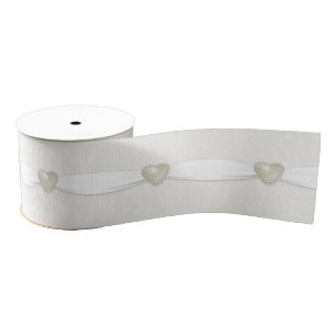 Gros-grain Ruban Damask 30e anniversaire Mariage